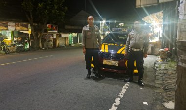 Ciptakan Kondusifitas Wilayah Tetap Aman dan Nyaman, Polsek Cikole Gencar Patroli