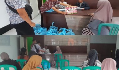 Pemerintah Desa Semplak Salurkan Bantuan PMT Nutrisi Kepada Ibu Hamil