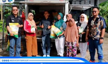 Pemkab Kaur Gelar Pasar Murah Jelang Natal dan Tahun Baru  di Desa Linau
