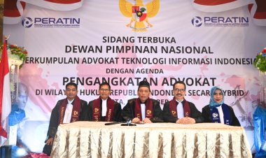 PERATIN Sukses Angkat Advokat Baru Angkatan Ke 3