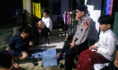 Unit Samapta Polsek Kebonpedes, Laksanakan Patroli Berikan Himbauan Kepada Warga