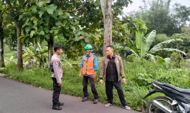 Wujudkan Harkamtibmas Tetap Kondusif Jelang Nataru, Bhabinkamtibmas Polsek Kebonpedes Laksanakan Sambang