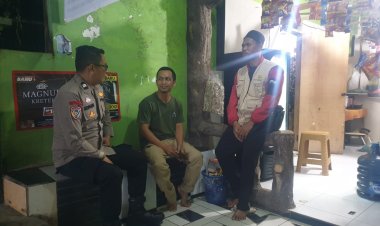 Antisipasi Kejahatan,Polsek Kebonpedes Laksanakan Patroli di Titik Rawan