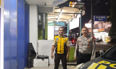 Patroli Biru Polsek Cisaat, Cegah Gangguan Kamtibmas