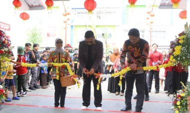 Polsek Warudoyong Laksanakan Pengamanan  Grand Opening Odeon Chinatown Soekaboemi