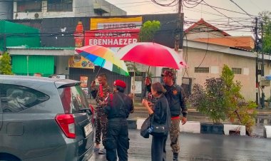 Harmoni Natal: Banser dan Jemaat Bersatu di GSJA Surabaya