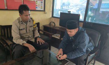Ciptakan Kehidupan Harmonis dan Damai, Bhabinkamtibmas Polsek Sukaraja  Sambangi Warga