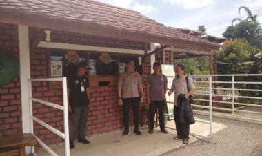 Ciptakan Kenyamanan Bagi Pengunjung,Polsek Sukaraja Laksanakan Patroli Objek Wisata