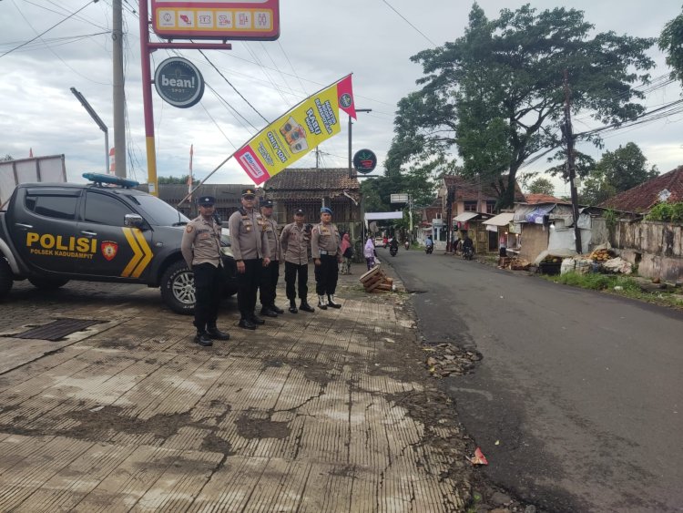 Polsek Kebonpedes Gelar Patroli Sebagai Upaya Preventif, Antisipasi Gangguan Kamtibmas