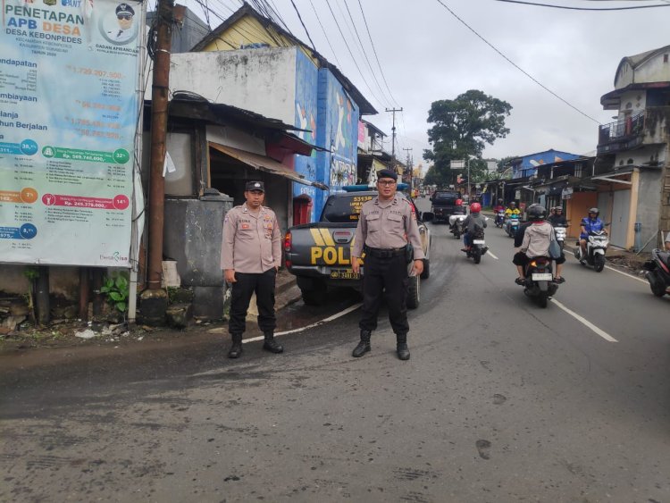 Cegah Kriminalitas Siang Hari, Polsek Kebonpedes Tingkatkan Patroli