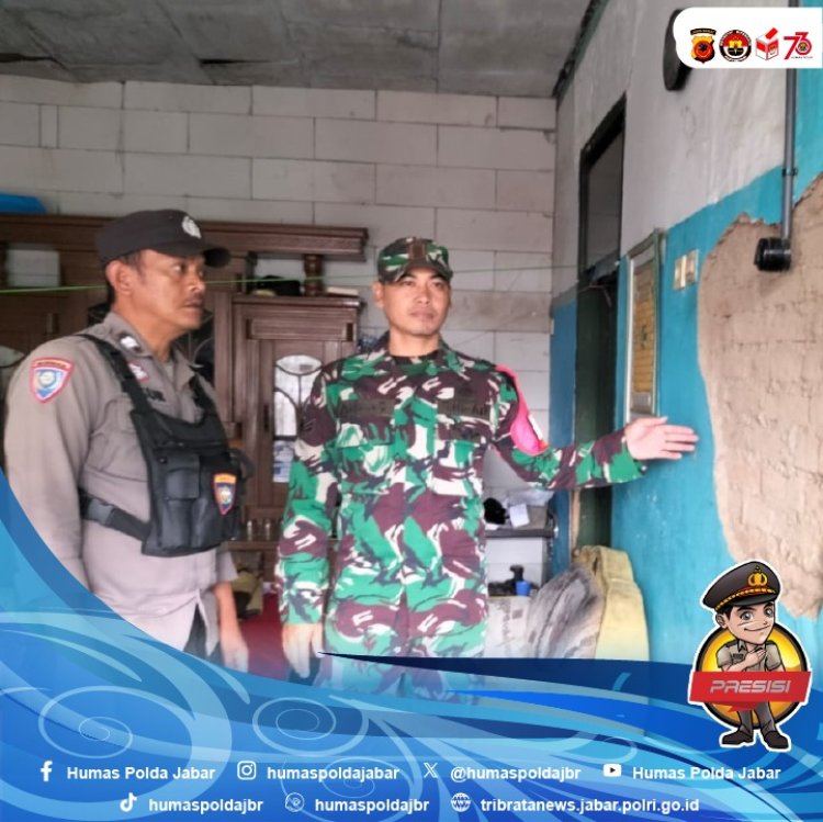 Polisi Lakukan Patroli Mitigasi Bencana Pasca Gempa