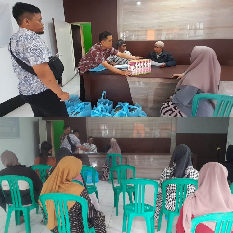 Pemerintah Desa Semplak Salurkan Bantuan PMT Nutrisi Kepada Ibu Hamil