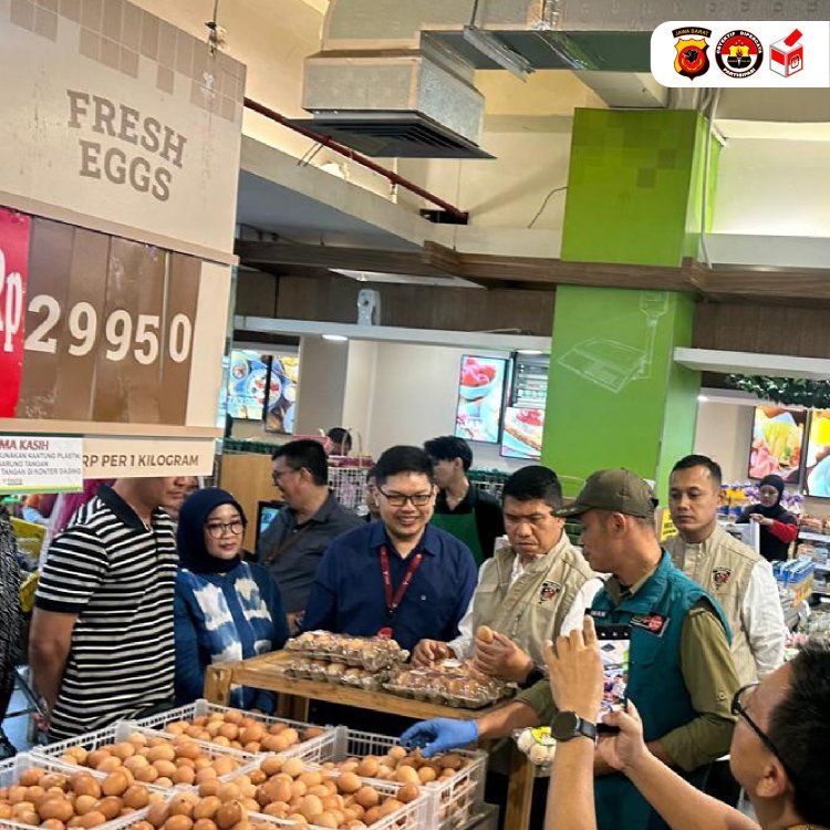 Satgas Pangan Polda Jabar Pastikan Stok Aman, Harga Stabil Jelang Natal dan Tahun Baru