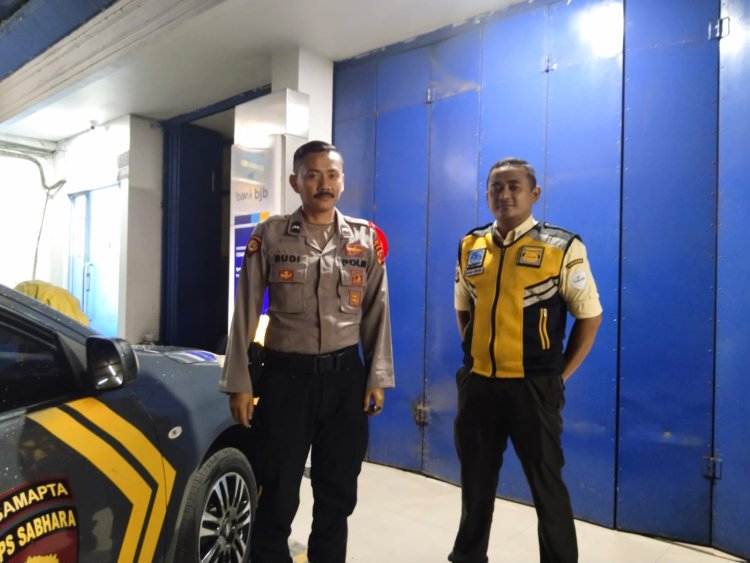 Patroli Biru Polsek Cisaat, Cegah Gangguan Kamtibmas