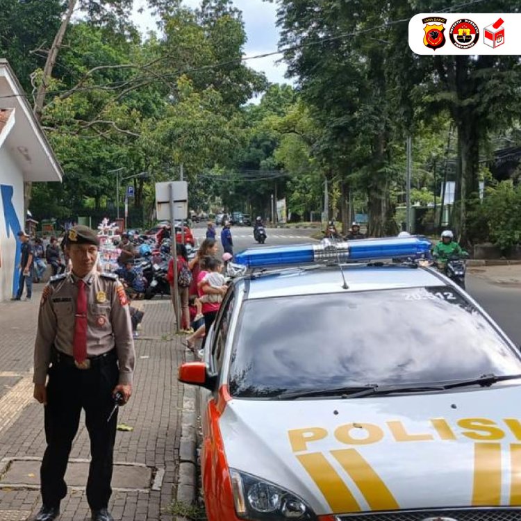 Operasi Lilin Lodaya 2024, Polisi Amankan Objek Wisata di Kota Bandung