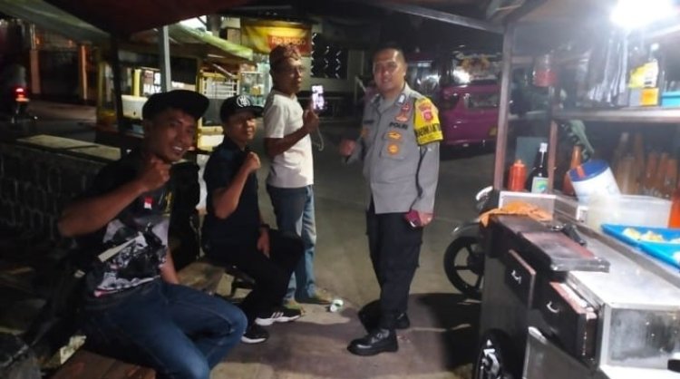 Antisipasi Gangguan Kamtibmas, Polsek Kebonpedes Tingkatkan Patroli Malam Hari