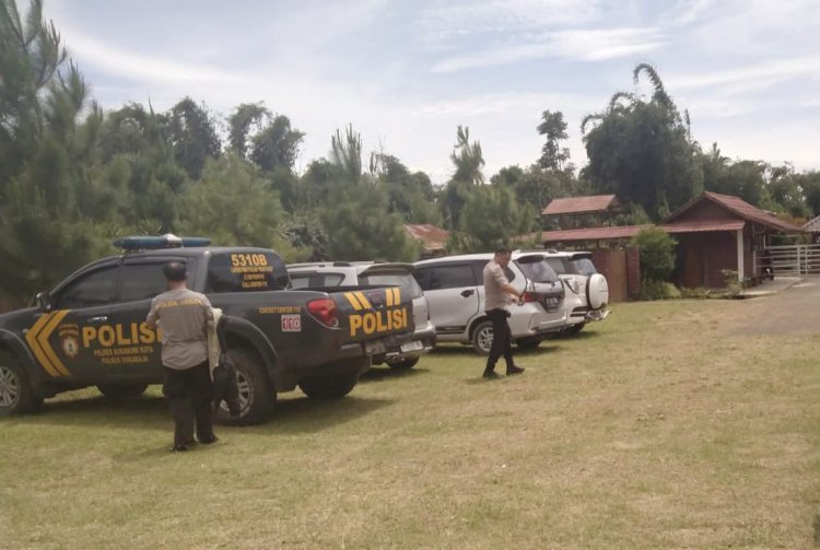 Ciptakan Kenyamanan Bagi Pengunjung,Polsek Sukaraja Laksanakan Patroli Objek Wisata