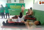 Sinergitas TNI -Polri Dalam Aksi Donor Darah Dalam Rangka HUT Persit Kartika Chandra ke-79