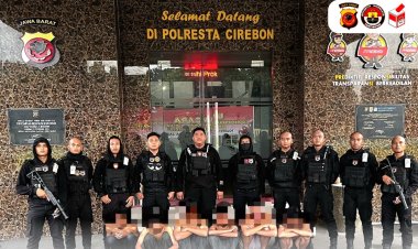 Tim Patroli Raimas Macan Kumbang 852 Polresta Cirebon Gagalkan Aksi Tawuran