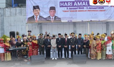 Kapolda Jabar Hadiri Upacara Peringatan Hari Amal Bhakti ke-79 Tingkat Jawa Barat