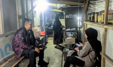 Wujudkan Harkamtibmas Kondusif, Polsek Sukaraja Sambangi Warga