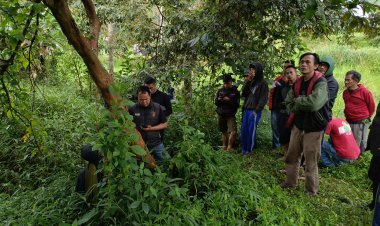 Polsek Sukaraja Datangi TKP  Seorang Pria di Duga  Gantung Diri