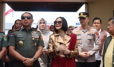 Kapolres Garut dan Unsur Forkopimda Dampingi Kunjungan Kerja Panglima TNI