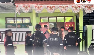 Antisipasi Bentrokan Ormas, Polres Garut dan Polsek Jajaran Laksanakan Patroli Terpadu