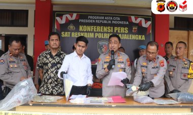 Kurang Dari 24 Jam, Sat Reskrim Polres Majalengka Berhasil  Ungkap Pelaku Pembunuhan di Kertajati
