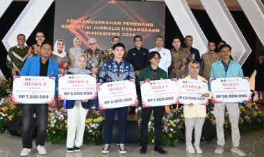 Jurnalis Kebangsaan Mahasiswa Gelar Final Kompetisi Bersama BNPT