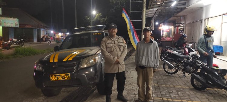 Antisipasi Gangguan Kamtibmas dan Brandal Motor, Polsek Kebonpedes Laksanakan Patroli KRYD