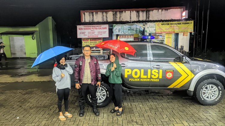 Wujudkan Harkamtibmas Kondusif, Polsek Sukaraja Sambangi Warga