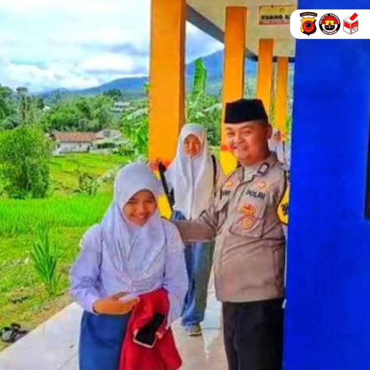 Dua Anggota Polres Sukabumi Bangun SMK Gratis  Bagi Yatim Piatu Putus Sekolah