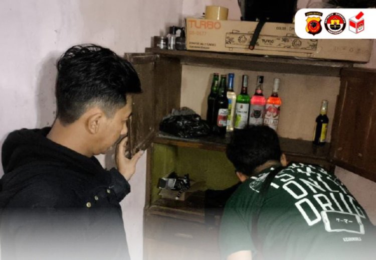 Sat Res Narkoba Polres Garut Gencar Razia Miras