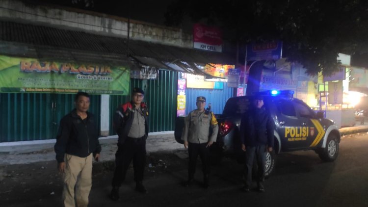 Demi Wujudkan Kondusifitas Malam Minggu, Polsek Kebonpedes Gelar Patroli KRYD