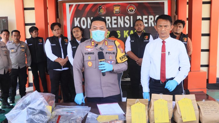 Sat Reskrim Polres Kaur Ungkap Pelaku Pembunuhan Sadis di Desa Karang Dapo