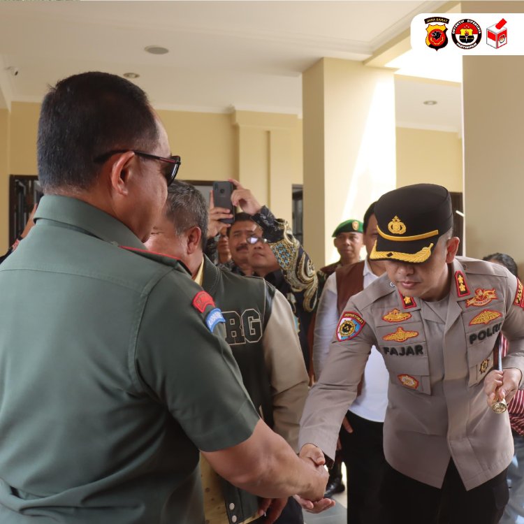 Kapolres Garut dan Unsur Forkopimda Dampingi Kunjungan Kerja Panglima TNI