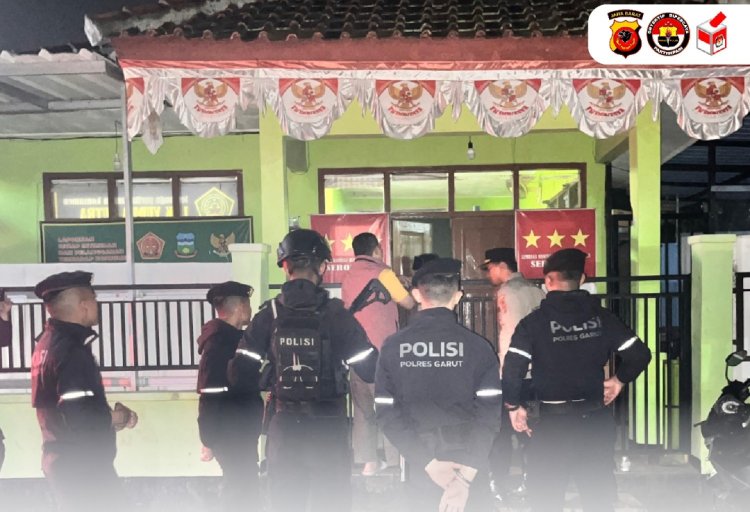 Antisipasi Bentrokan Ormas, Polres Garut dan Polsek Jajaran Laksanakan Patroli Terpadu