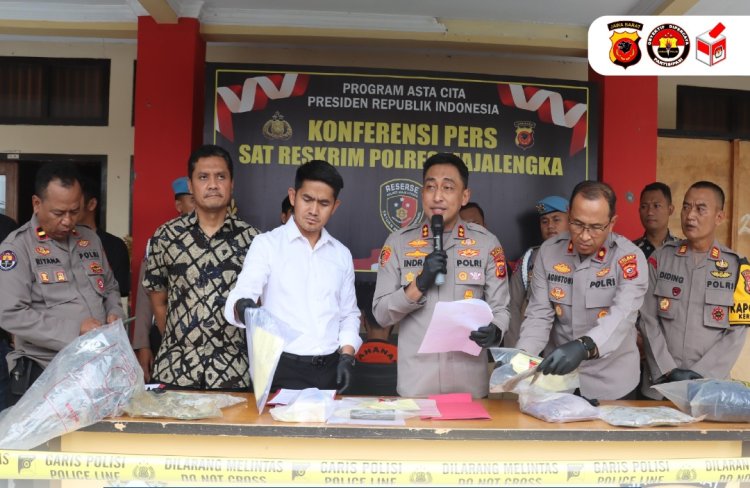 Kurang Dari 24 Jam, Sat Reskrim Polres Majalengka Berhasil  Ungkap Pelaku Pembunuhan di Kertajati