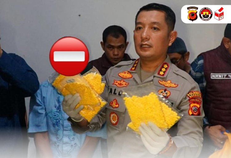 Penggerebegan di Bandung, Polisi Sita Jutaan Obat Terlarang