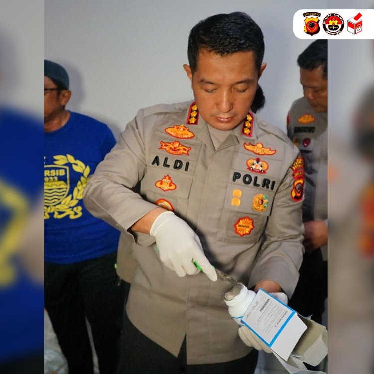 Penggerebegan di Bandung, Polisi Sita Jutaan Obat Terlarang