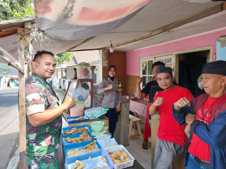 Wujud Nyata Kedekatan Polri Dengan Masyarakat, Bhabinkamtibmas Sambangi Warga