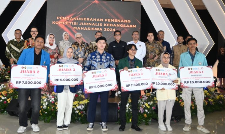 BNPT Serahkan Penghargaan dan Hadiah kepada Pemenang Kompetisi JKM