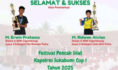 Murid SDN Cigembong Raih Juara Pencak Silat, Kepala Sekolah: "Kami Sangat Bangga!"