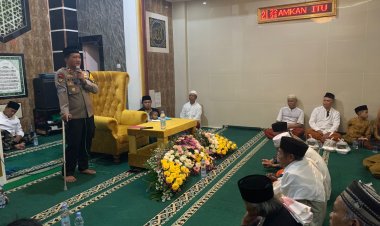 Kapolsek Sukabumi Gelar Safari Rajaban, Sampaikan Pesan Kamtibmas