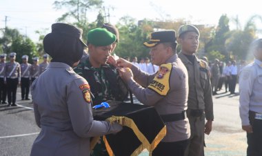 Persiapan Menjelang Idul Fitri 1446 H, Polres Kaur Laksanakan Apel Siaga