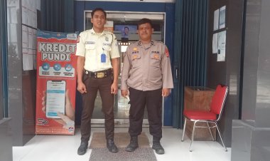 Cegah Kejahatan Perbankan, Polsek Sukaraja Tingkatkan Patroli