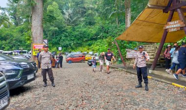 Ciptakan Rasa Aman, Polsek Kadudampit Laksanakan Patroli Objek Wisata