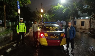 Berikan Kenyamanan Kepada Warga, Polsek Cikole Tingkatkan Patroli