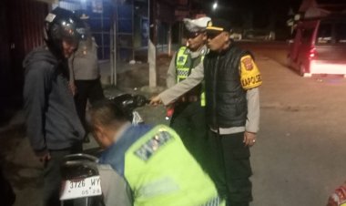 Cipta Kondisi Jelang Ramadhan, Polsek Sukaraja Gelar Razia Pekat (Penyakit Masyarakat)
